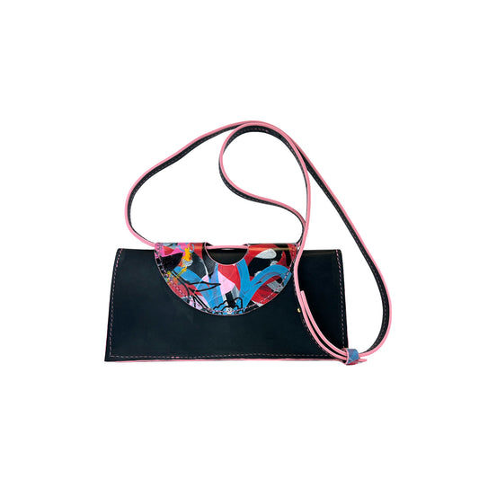 Honeymouth x Where is Frances Jaclyn Convertible Crossbody- Midnight Blue II