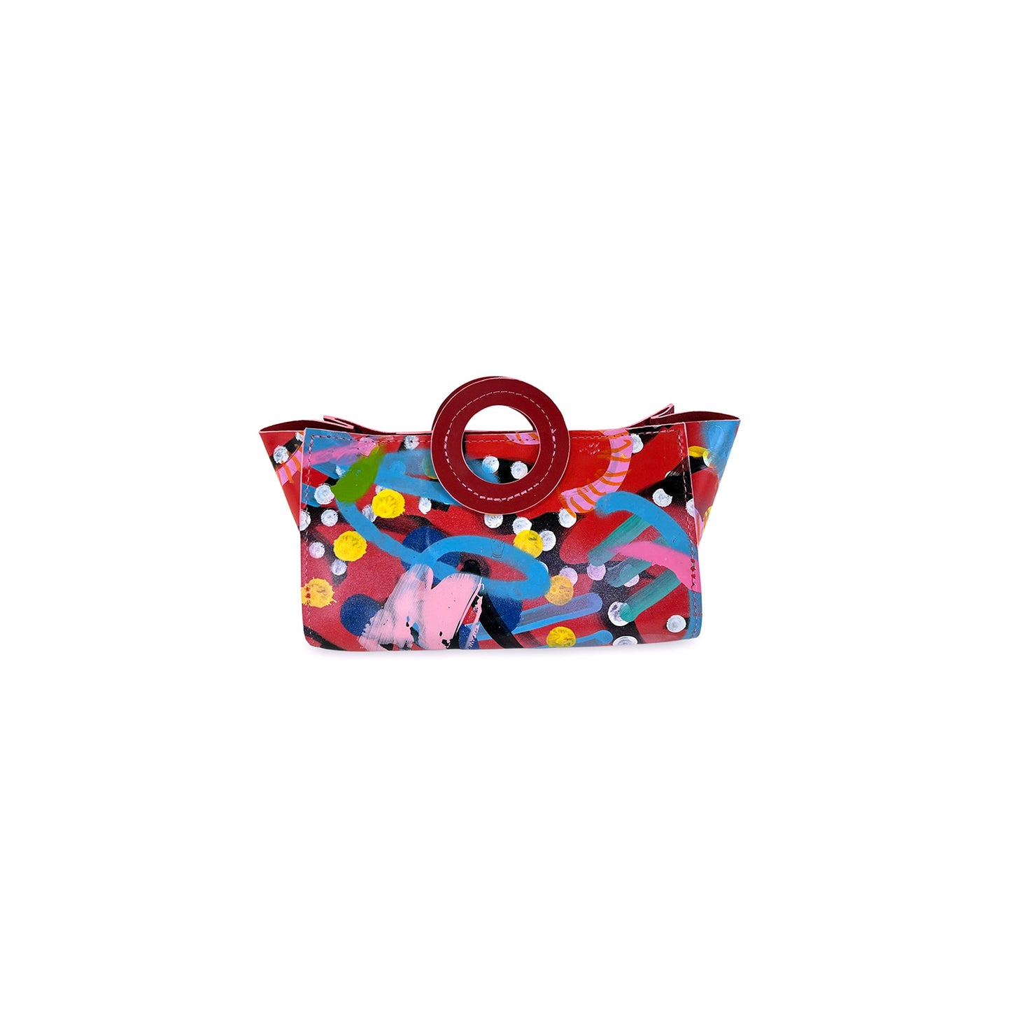 Honeymouth x Where is Frances Mini Maeve Tote - Cherry