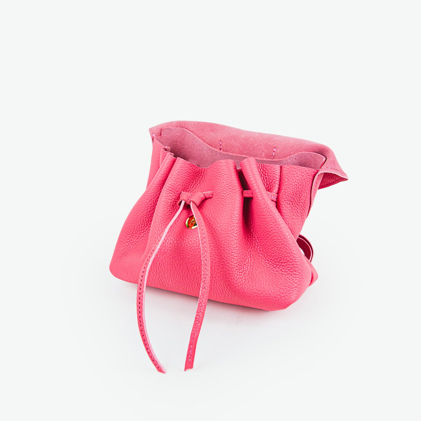 Bea Backpack - Pebbled Bubblegum