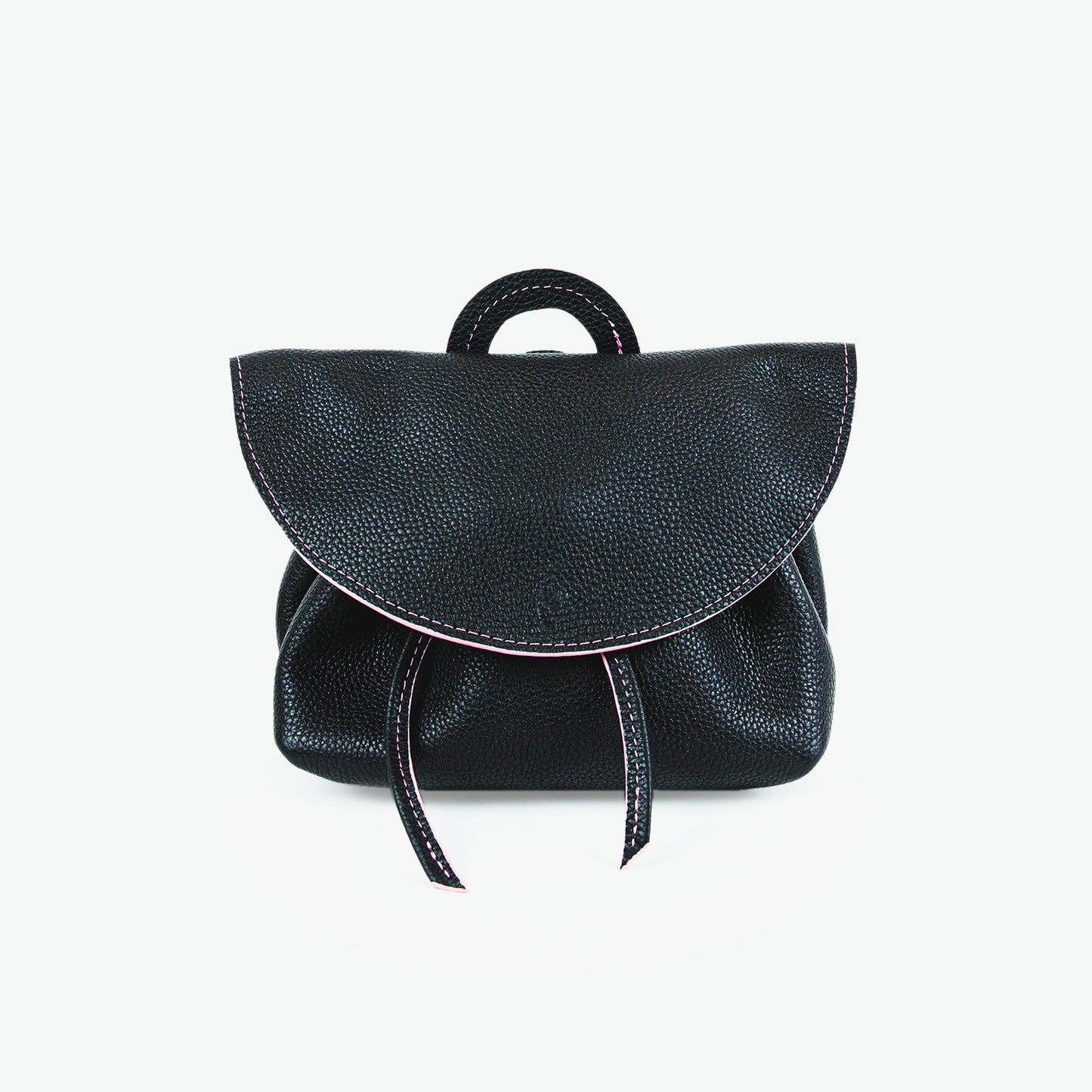 Bea Backpack - Pebbled Licorice