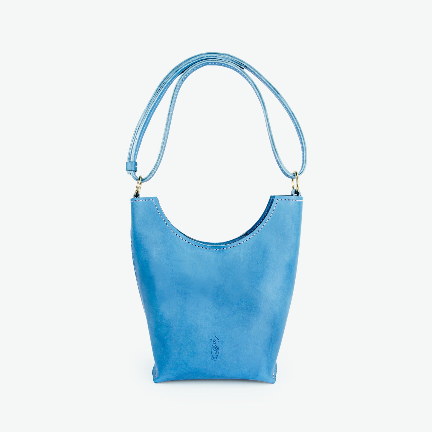 Phoebe Crossbody Tote - Sky