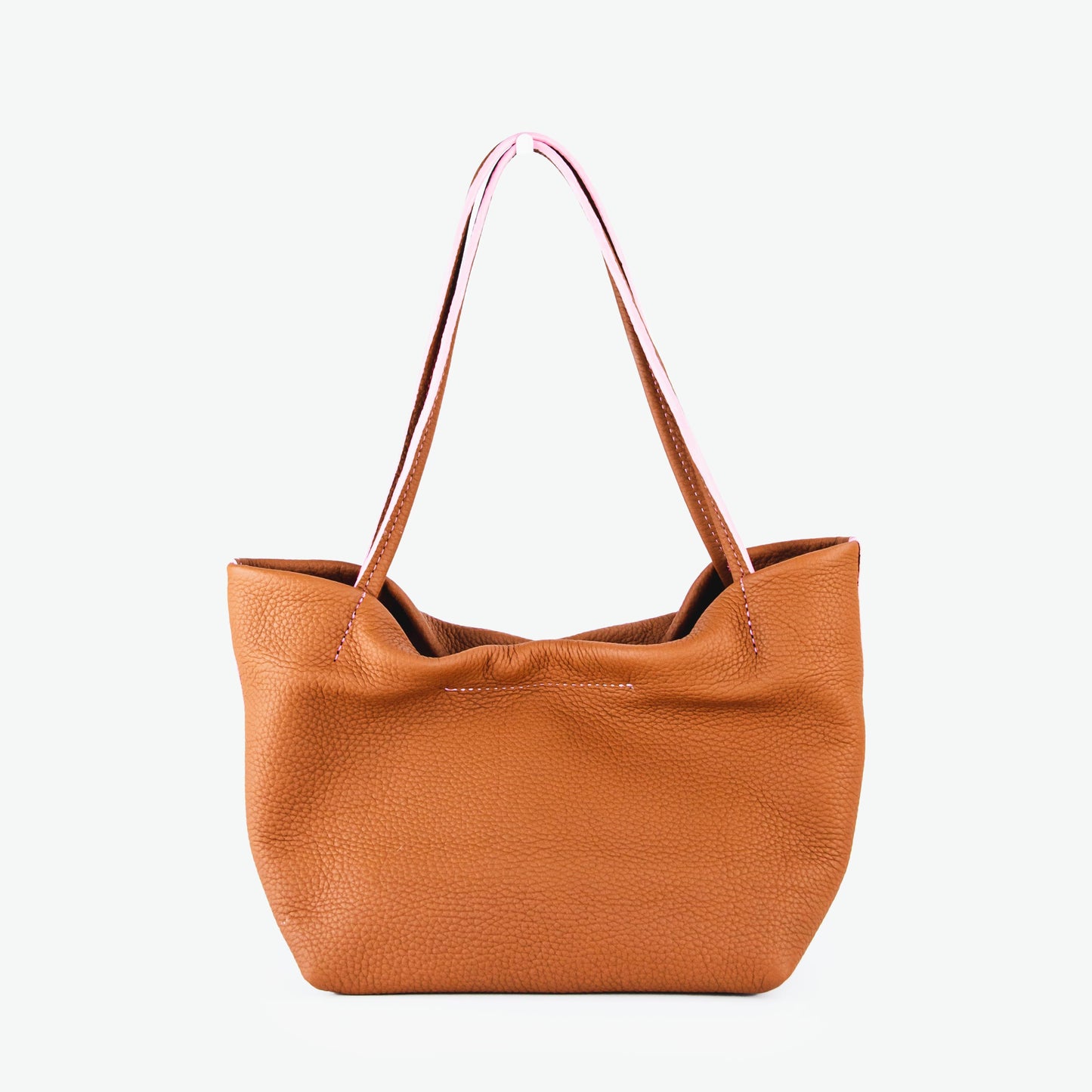 Carly Tote - Pebbled Caramel