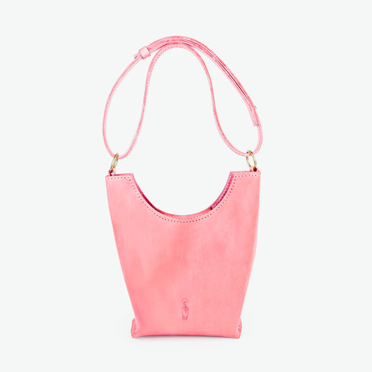 Phoebe Crossbody Tote - Pink Salt