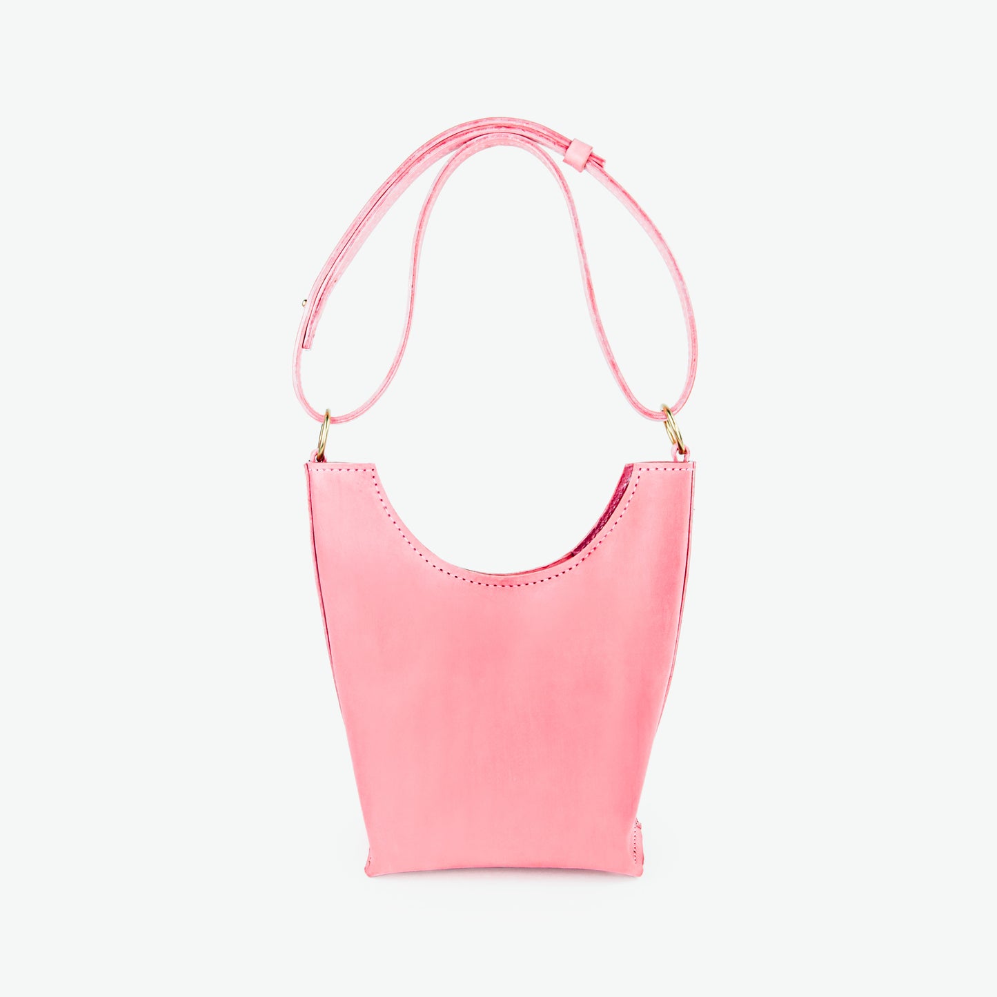 Phoebe Crossbody Tote - Pink Salt