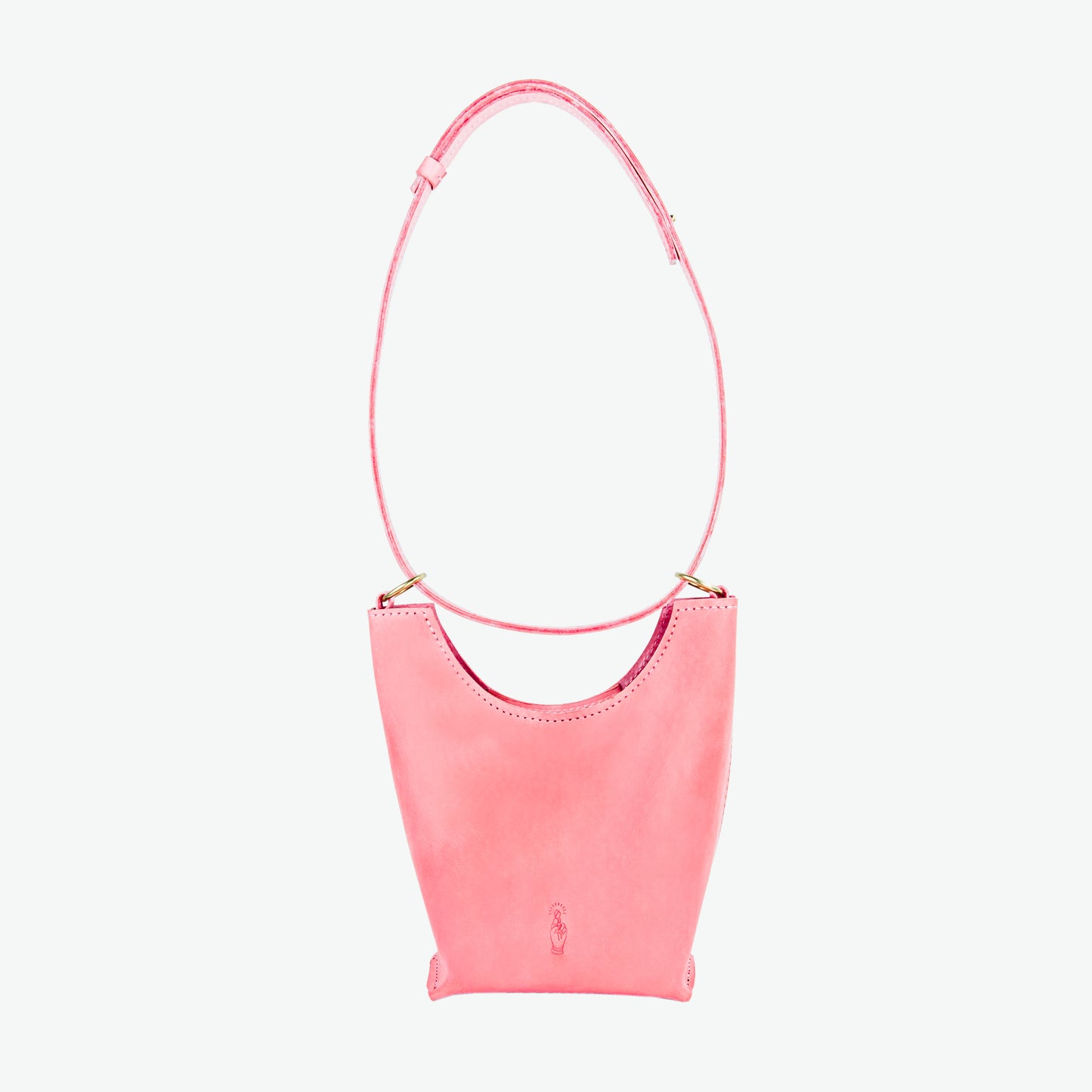 Phoebe Crossbody Tote - Pink Salt