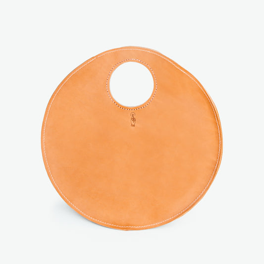 Heather Circle Tote - Almond