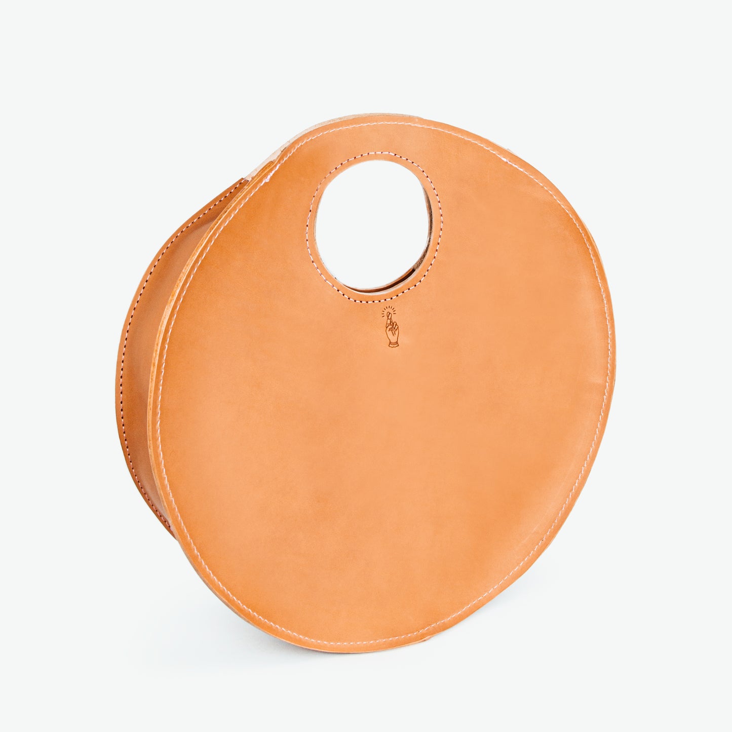 Heather Circle Tote - Almond