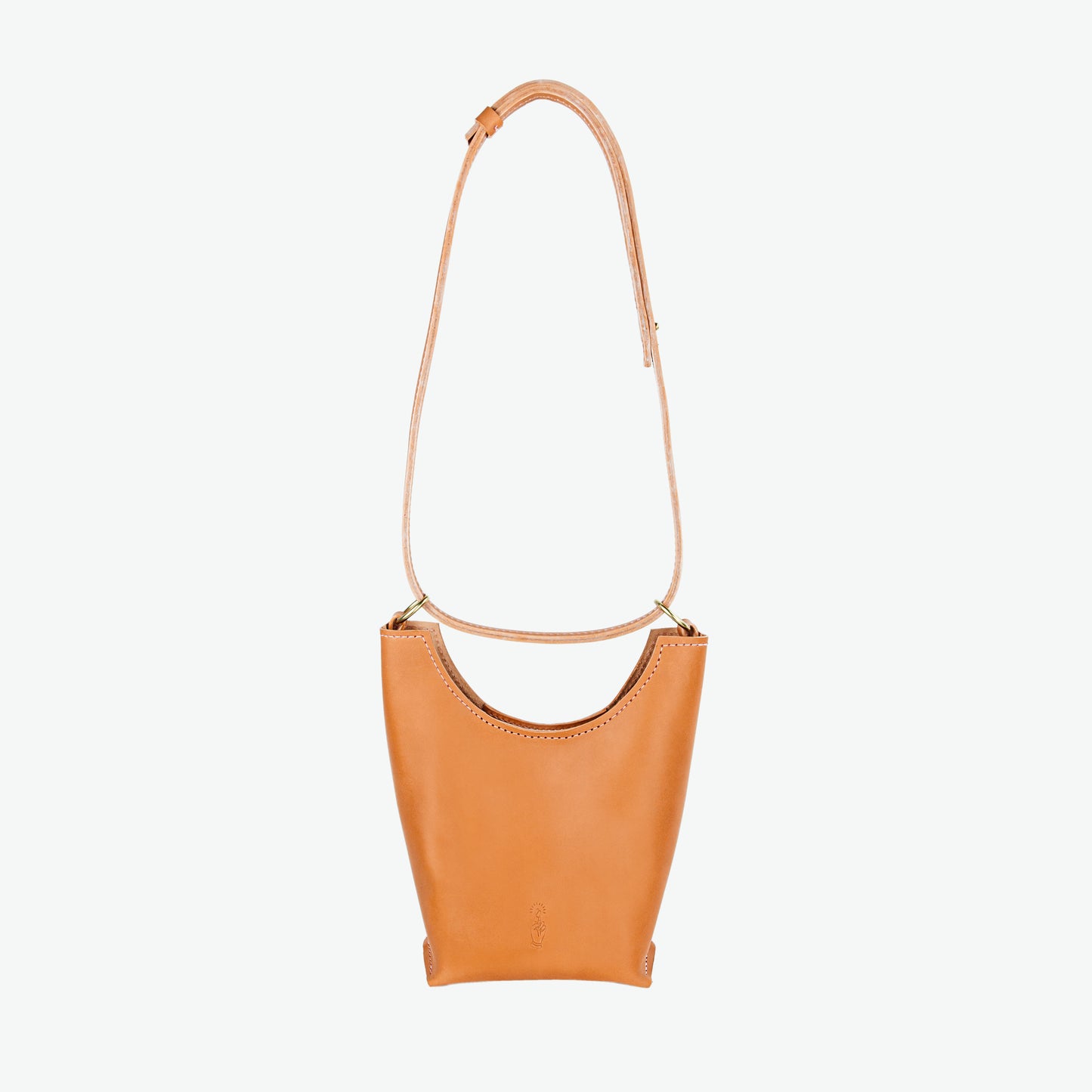 Phoebe Crossbody Tote - Almond
