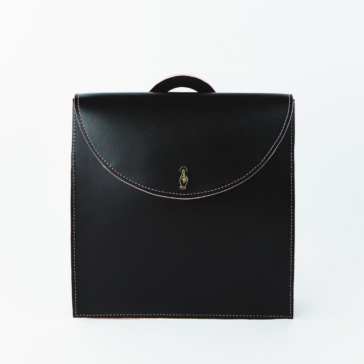 black leather backpack, convertible leather backpack, leather backpack made in the usa, luxury leather backpack