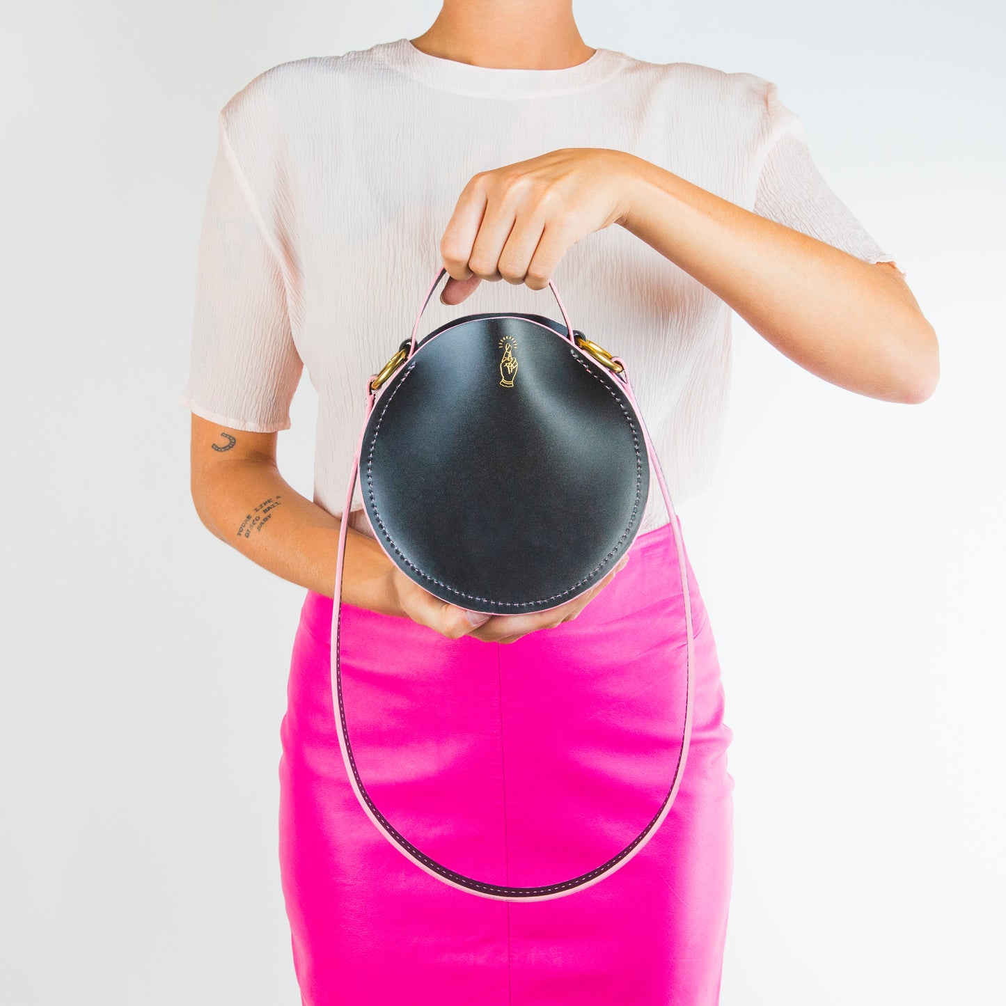 Mini Lucy Handbag - Licorice