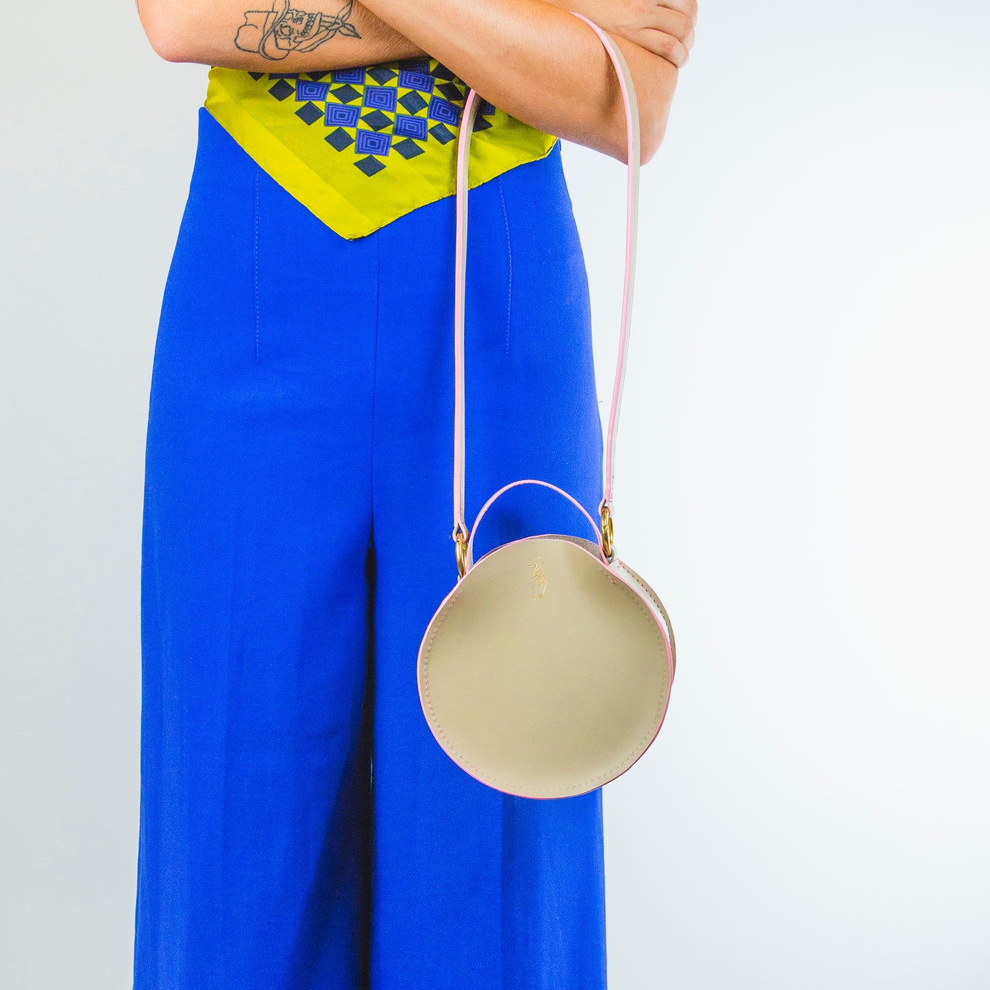 Mini Lucy Handbag - Sesame