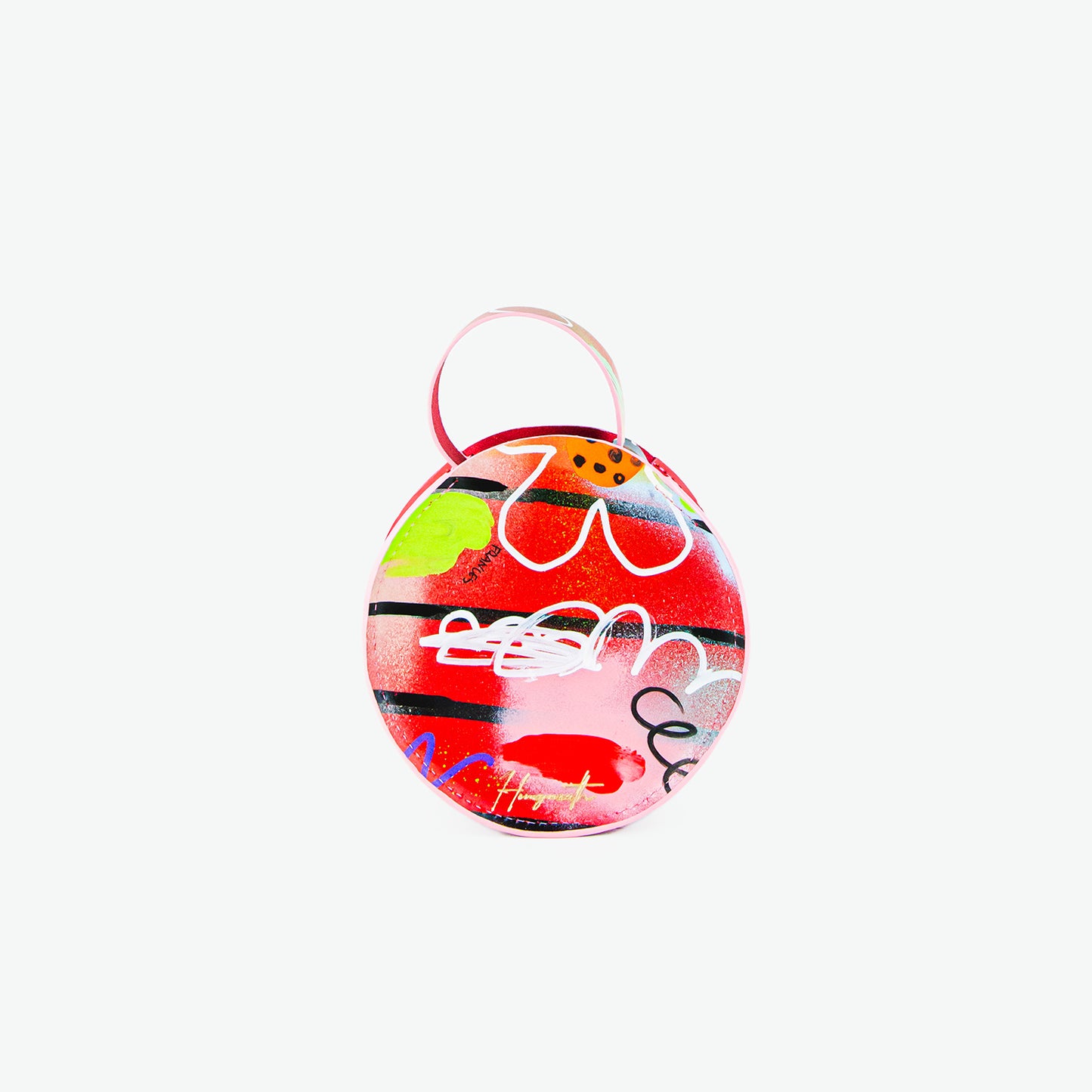 Honeymouth x Where is Frances Mini Lucy Handbag - Cherry 02