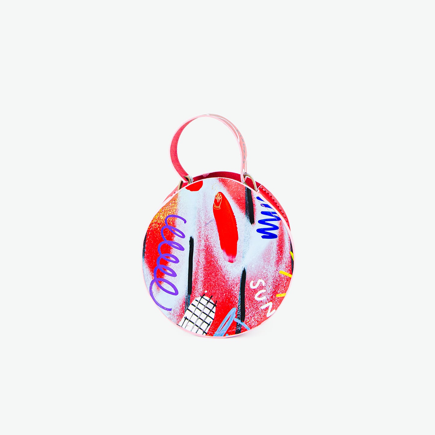 Honeymouth x Where is Frances Mini Lucy Handbag - Cherry 02