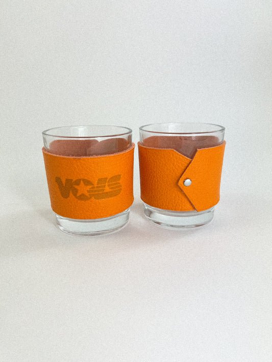 VOLS Wrapped Rocks Glass Set of 2