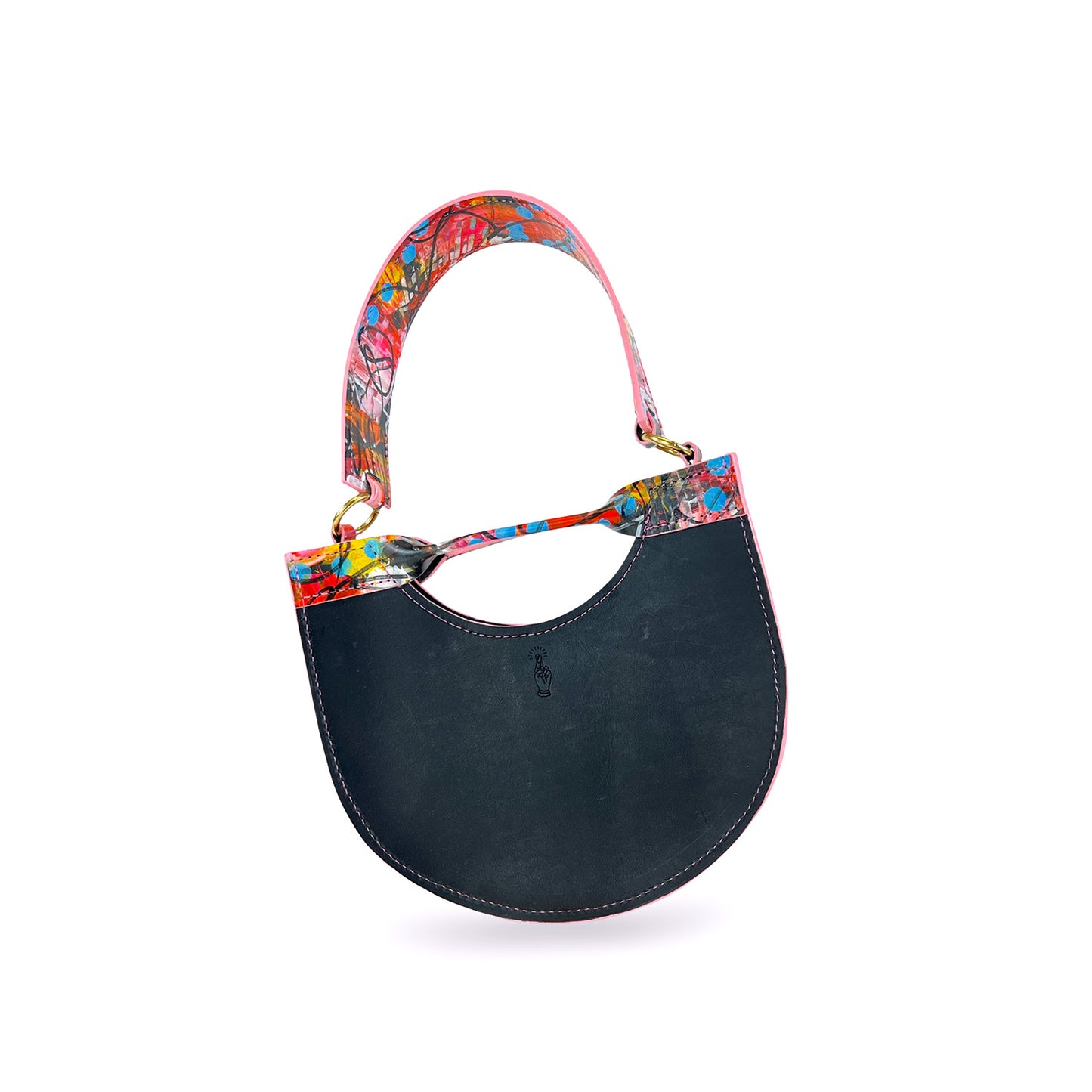 Honeymouth x Where is Frances Debbie Tote- Charcoal