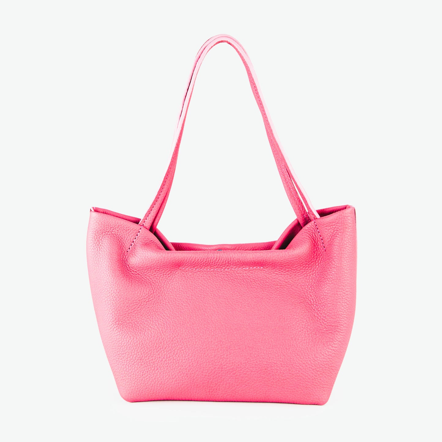 Carly Tote - Pebbled Bubblegum