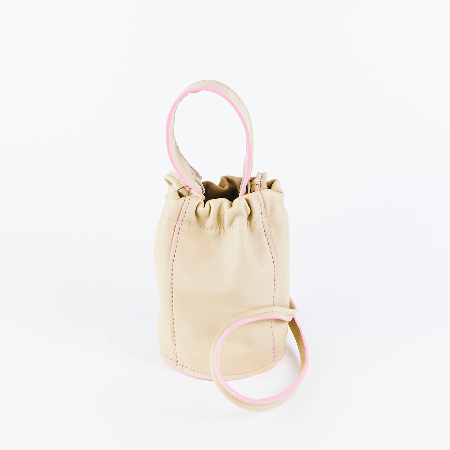 Mini Elodie Puff Bag - Cashew