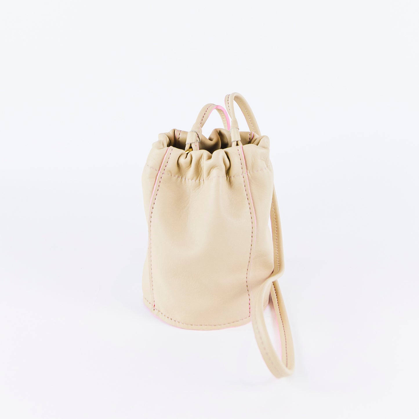 Mini Elodie Puff Bag - Cashew