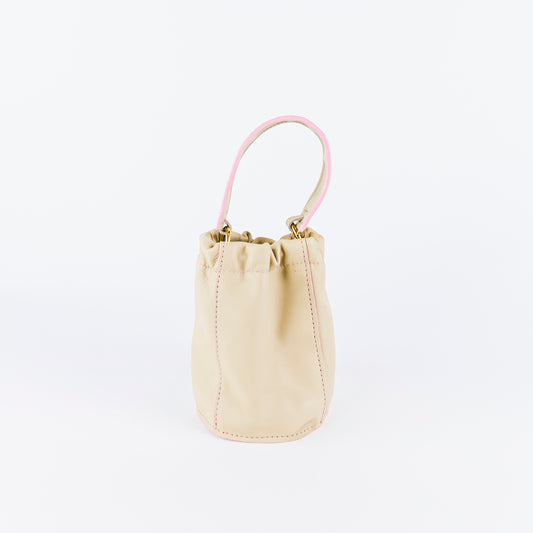 Mini Elodie Puff Bag - Cashew