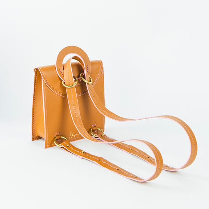 Mini Effie Backpack - Caramel